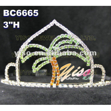 Tiara de diamantes de imitación